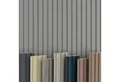 Produktbild: Hexim Wanddekoobjekt Abschlussprofil Beats De Luxe Sandgrey (Beats Lamellen 2,75m MDF Lamellenwand Wandpaneele Lamellenverkleidung Wandverkleidung Akusiktpaneele Holzpaneele Natur Holz (1 Abschlussprofil, Beats De Luxe Sandgrey)