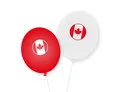 Produktbild: 8 Luftballons * KANADA * als Deko für Mottoparty, Länderparty und Geburtstag | Ballons Party Set Amerika