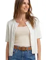 Produktbild: Street One Damen Kurzarm Jacke im Strick-Look