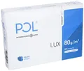 Produktbild: POL International Papier, 500 Blatt Papier, LUX 80g/qm, A4/ Kopierpapier Druckerpapier