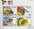 Produktbild: Prophila Collection Sierra Leone 6327-6330 Kleinbogen (kompl. Ausg.) postfrisch ** MNH 2015 Bienen (Briefmarken für Sammler) Wirbellose Tiere Sonstige (Insekten, Schnecken, Bienen …)