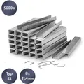 Produktbild: Tackerklammern-Set Typ 53, 8 mm Länge (5000 Stück) - Trotec