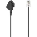 Produktbild: Hama DSL-Box-Kabel TAE-F-Stecker/Modular-Stecker 8p2c 10 m Schwarz
