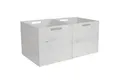 Produktbild: CHICCIE Holzkiste Kallax Aufbewahrungsbox Weiß 33x38x33cm (2 St)