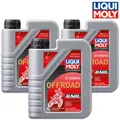 Produktbild: 3x LIQUI MOLY 3063 Motorbike 2T Synth Offroad Race 2-Takt Motor Öl Motorradöl 1L