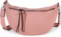 Produktbild: styleBREAKER Umhängetasche (1-tlg), Halbmond Crossbody Bag Uni