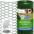 Produktbild: TTL GARDEN Hasendraht 25mx1m grün – 25x45mm Masche PVC 0,7mm Draht