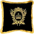 Produktbild: Harald Glööckler Luxus Deko Kissen Pompöös by Casa Padrino Schwarz / Gold - Glööckler Kissen