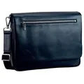 Produktbild: Leonhard Heyden Montreal Messenger Leder 36 cm  blau