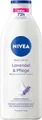 Produktbild: NIVEA Body Lotion Lavendel & Pflege, Körpercreme mit Lavendelduft und Tiefenpflege Serum für 72h Feuchtigkeit, Körperlotion mit Ölen natürlichen Ursprungs (400 ml)
