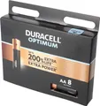 Produktbild: Duracell Optimum 200 Alkaline Battery Aa Lr6 8 Unit