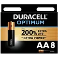 Produktbild: Duracell - Optimum Mignon (AA)-Batterie Alkali-Mangan 1.5 v 8 St.