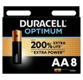 Produktbild: Duracell Mignon-Batterien 8er MN1500 Optimum 8er Batterie