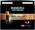 Produktbild: Duracell® 137684 Batterien OPTIMUM Alkaline - Mignon/LR6/AA, 1,5 V, 8 Stück