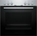 Produktbild: Bosch Einbau-Herd-Set HND211CS63 | Glaskeramik-Kochfeld 60cm | 71l Backofen | 3D-Heißluft | Edelstahl, A (Spektrum: A+++ bis D)