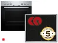 Produktbild: Bosch HND211CS63 Set Einbauherd HEA510BS3 + Glaskeramikkochfeld NKE611GA2E