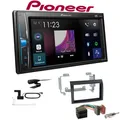 Produktbild: Pioneer Multimedia Autoradio Bluetooth DAB+ für Fiat Ducato gewölbte Kante