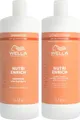 Produktbild: Wella Professionals Invigo Nutri-Enrich Deep Nourishing Set - Shampoo 1000 ml + Conditioner 1000 ml