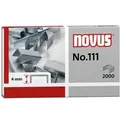 Produktbild: Novus - Heftklammer No. 111 Heftgeräte Heftzangen Stahl Verzinkt 2.000 St./pack.
