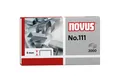 Produktbild: NOVUS Heftklammer Heftklammer No. 111 042-0036 verzinkt 2.000 Stück.