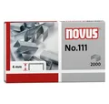 Produktbild: NOVUS Hefter Heftklammer 042-0036 - No111 15 Blatt Stahl, verzinkt Pckg/2000