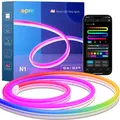 Produktbild: Neon AI LED Strip 10m, RGB LED Streifen mit App-, Musik- und Sprachsteuerung,...
