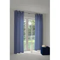 Produktbild: Adam Vorhang Uni Collection (1 St), Ösen, blickdicht, Jacquard, aus 100% Bio-Baumwolle blau 145 cm x 225 cm