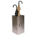 Produktbild: Schirmständer Design Umbrella open 23x23cm Edelstahl matt SZAGATO Regenschirmständer Schirmständer große Schirme Schirmhalter