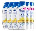 Produktbild: 6er Pack - Head & Shoulders 2in1 Anti-Schuppen Shampoo+Conditioner - Citrus Fresh - 270ml