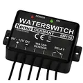 Produktbild: Kemo M158 Wassermelder 9 - 12 V/DC. Integriertes Relais. Steuern von Sirenen, anderen Abschaltrelais usw. Mit LED-Anzeigen. Stromaufnahme <10 mA