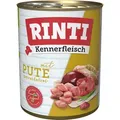 Produktbild: Rinti Pur Kennerfleisch Pute | 12x 800g Hundefutter nass