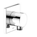 Produktbild: KEUCO IXMO Schlauchanschluss, Rosettenform eckig, 59547010002, Farbe: Verchromt