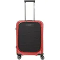 Produktbild: Travelite Mooby - 4-Rollen-Kabinentrolley mit Vortasche S 55 cm (rot)
