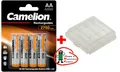 Produktbild: 4x Camelion Akku Mignon AA R6 / HR6 2700mAh 1,2V NiMH inkl. 1 x Akkubox