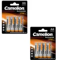 Produktbild: 8 x Camelion Akku AA Mignon HR6 1,2V NiMH 2700mAh inkl. Aufbewahrungsbox