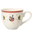 Produktbild: Villeroy Boch TOY'S DELIGHT Espressotasse Grün Rot Weiß Porzellan 70 ml