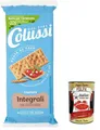 Produktbild: 6x Colussi Vollkorn Cracker Integrali Vollkorncracker 500g+Italian Polpa 400g