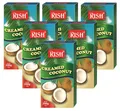 Produktbild: 6er Pack- RISH 100% Pure Kokosnusscreme (6x 200g) | Kokoscreme | Creamed Coconut