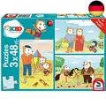 Produktbild: Schmidt Spiele 56415 Bobo Siebenschläfer, Auf ins Abenteuer, 3x48 Teile