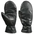 Produktbild: Herren Schaffell Winter Leder Fäustlinge Handschuhe Frauen Winddicht Warm Han...
