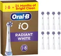 Produktbild: 8x Aufsatz für elektrische Zahnbürste Oral-B iO Radiant White