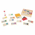 Produktbild: Legler Small Foot Lernspiel Holzpuzzle Hexagon Puzzle ab 3 Jahre Holz Bunt 11729