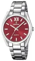 Produktbild: Festina Acero Clasico (36,8 Mm) Rotes Zifferblatt / Edelstahlarmband F20622/B