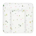 Produktbild: BONKY® Wickelauflage 75x72 cm - weiche Wickelunterlage - Baby Wickeltischauflage - Wasserdischt - Abwaschbar - Made in EU - 100% Oeko TEX - Wald