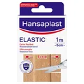 Produktbild: Hansaplast Pflaster ELASTIC 4809170009 beige 6,0 x 10,0 cm, 10 St.