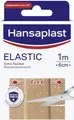Produktbild: Hansaplast Elastic Pflaster (1 m x 6 cm), zuschneidbare Wundpflaster für Gelenke und viel bewegte Körperstellen, flexibles Verbandsmaterial mit extra starker Klebkraft