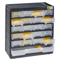 Produktbild: Allit 458090 VarioPlus Basic 32 Kleinteilemagazin Sortimentskasten Werkzeug Box
