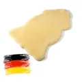 Produktbild: Hofbrucker Baby-Lammfell Naturform/Lammfellauflage Premium Qualität/medizinisches Baby-Fell waschbar/echtes Lammfell für Kinderwagen, Buggy, Krabbeldecke, Babybett