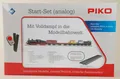 Produktbild: PIKO 57123 Startset mit Bettungsgleis Güterzug Dampflok G7 mit 5 Güterwagen DB,