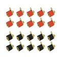 Produktbild: ARLI 20x Bananenbuchse 4 mm vergoldet 10x schwarz + 10x rot Lautsprecherstecker Boxenkabel Lautsprecher Boxen Stecker Bananen Banana Kabel Audio schraubbar bis 4mm 20 Stück